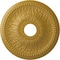 Ekena Millwork Bailey Ceiling Medallion (Fits Canopies up to 5 3/4"), 18"OD x 3 3/4"ID x 1 1/2"P, Iridescent Gold CM18BIIGS - alternate 1